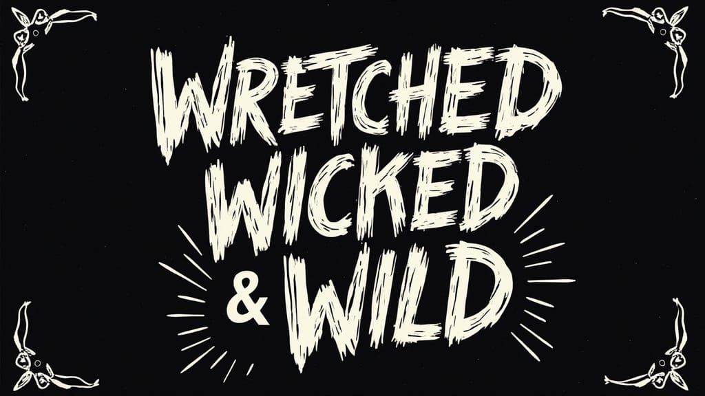 Wretched Wicked & Wild in a Cyberpunk Aesthetic