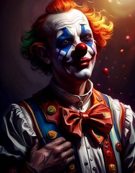 The lonely clown
