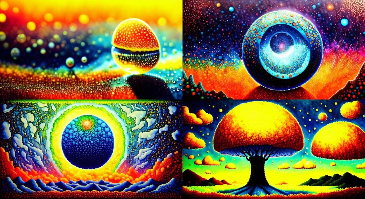 Micro Macro World Inside a Shell