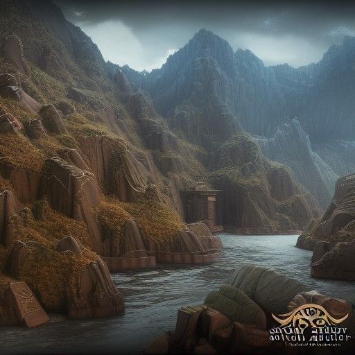 Detailed Matte Painting of Six Pistols in 8K