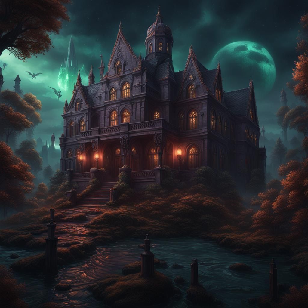 Nightgaunt in Detailed Matte Painting