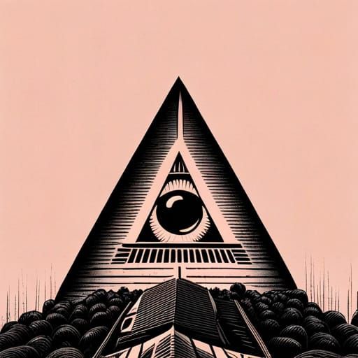 AI Interpretation of the Illuminati Concept