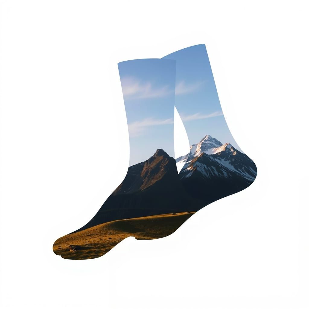 Mountain Vista Inside Hiking Socks