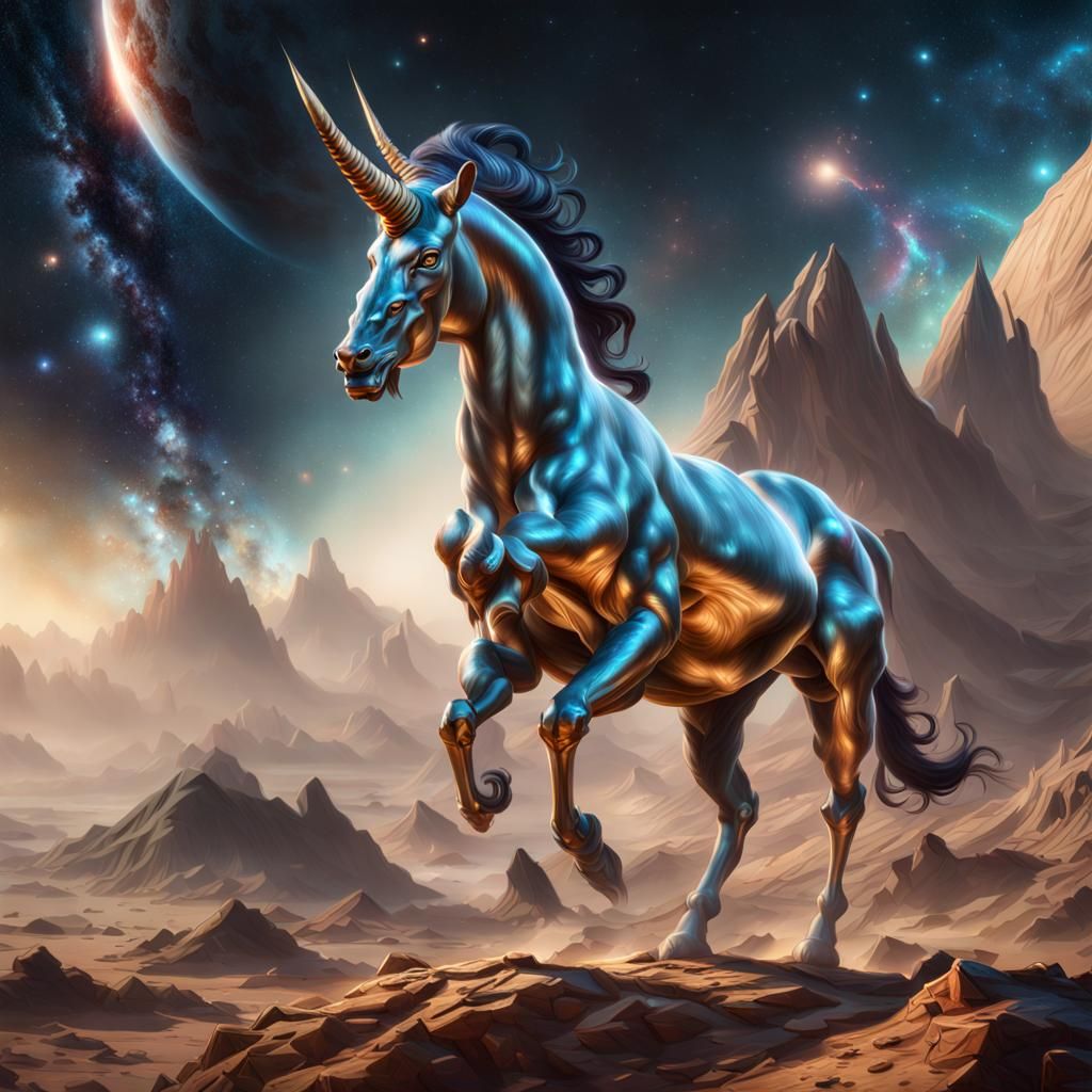 Alien Unicorn