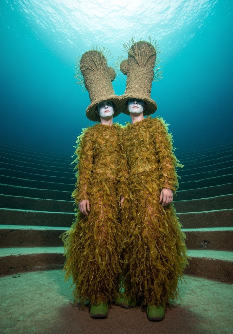 Diatomaceous Modernism: Funky Little Doodad Guys in a Microa...