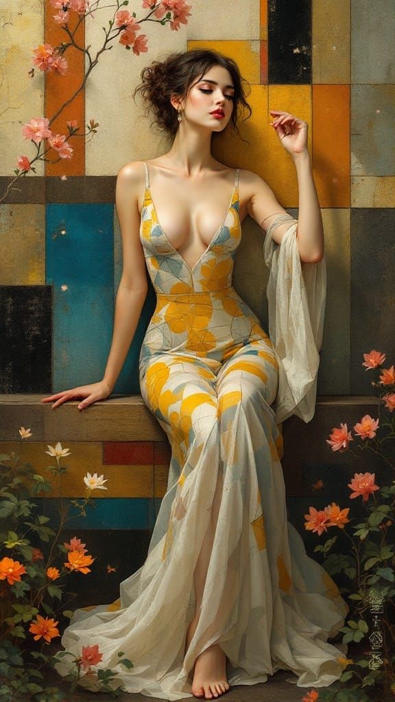 Idealized Beauty in Soft Focus