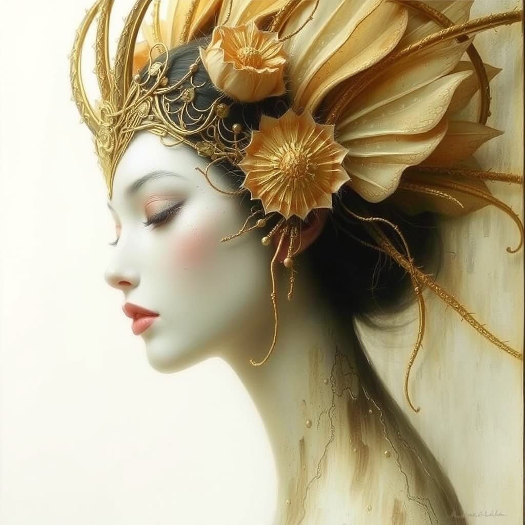 Surreal Figures in Dreamlike Fantasy Art