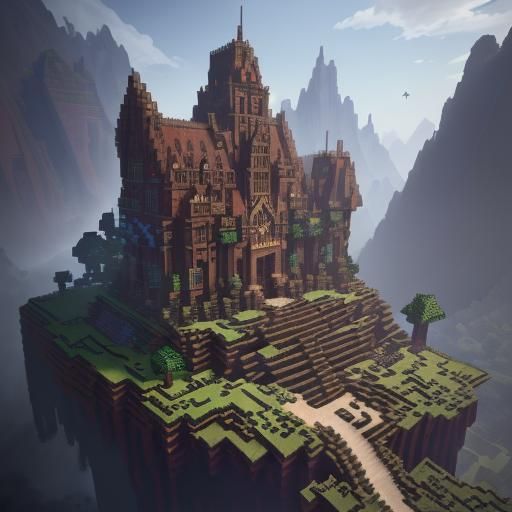 Minecraft Steve Detailed Matte Painting