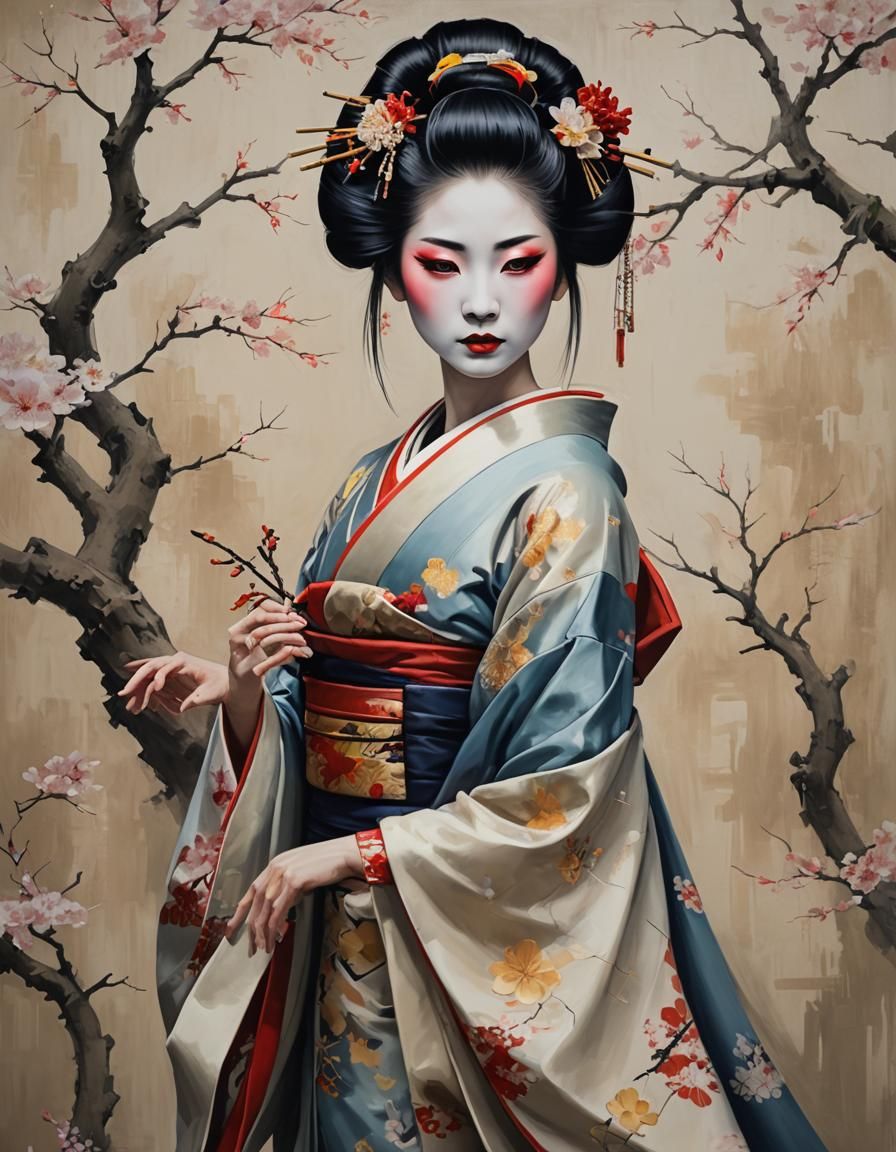 Beautiful Geisha: Introverted and Intuitive