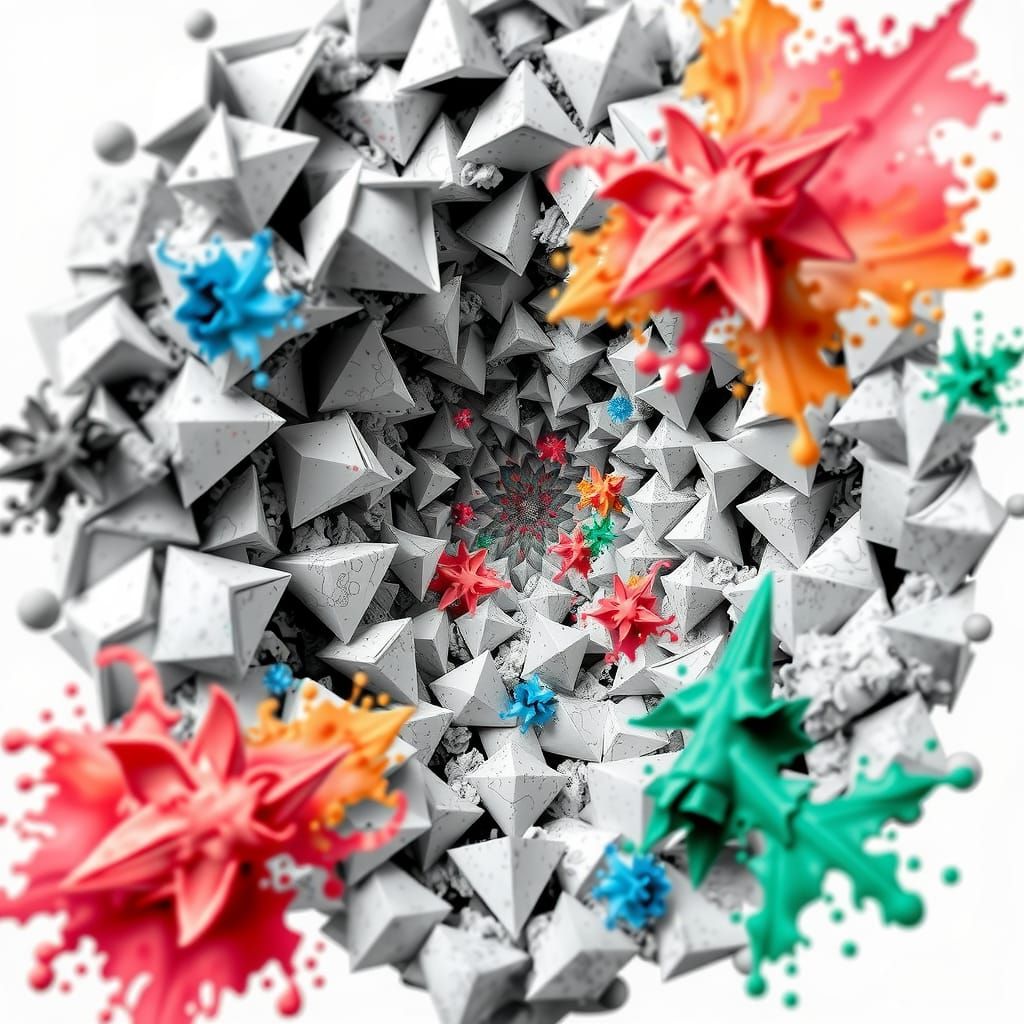 Abstract Infinite Worlds in Simulated Matrices