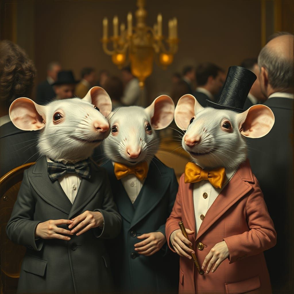 Rich rats are still rats.