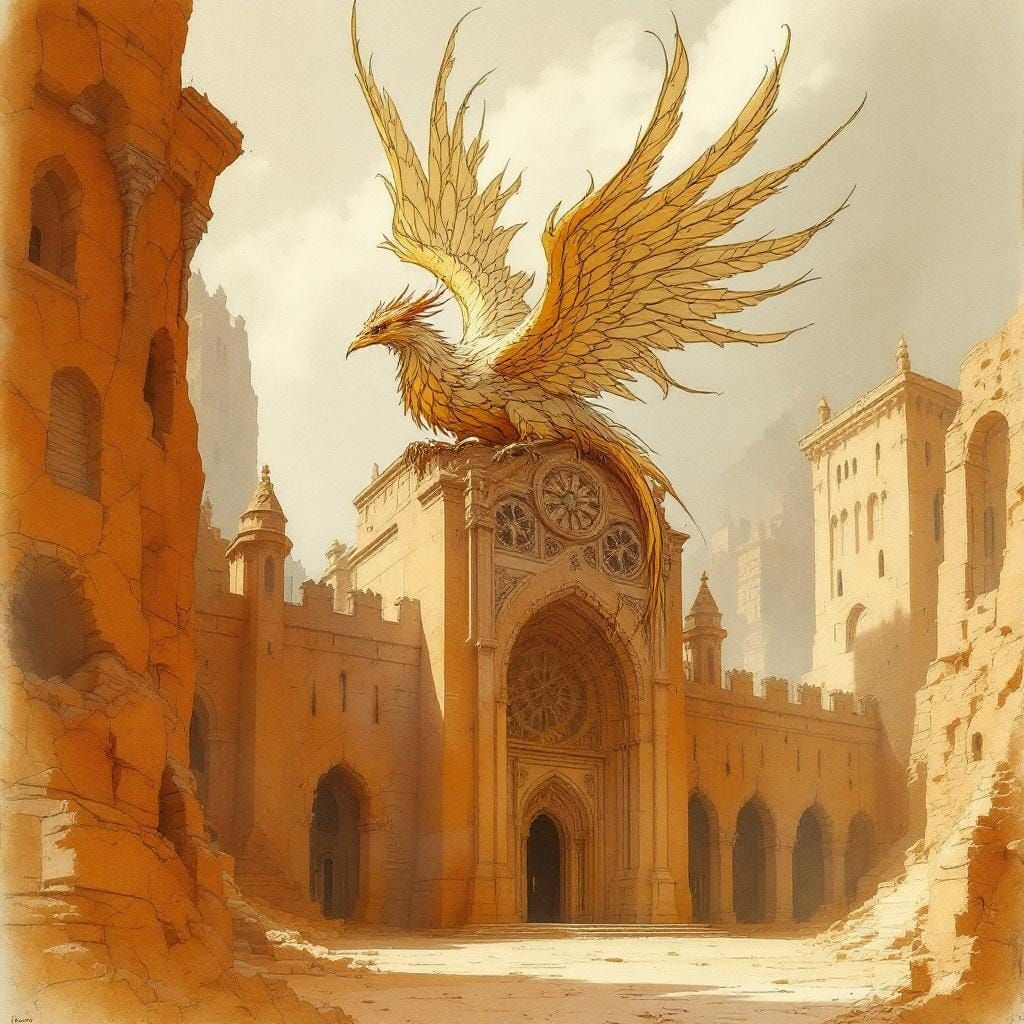 The ancient Cathedral of the Phoenix