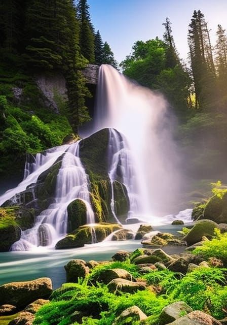Beautiful Waterfall