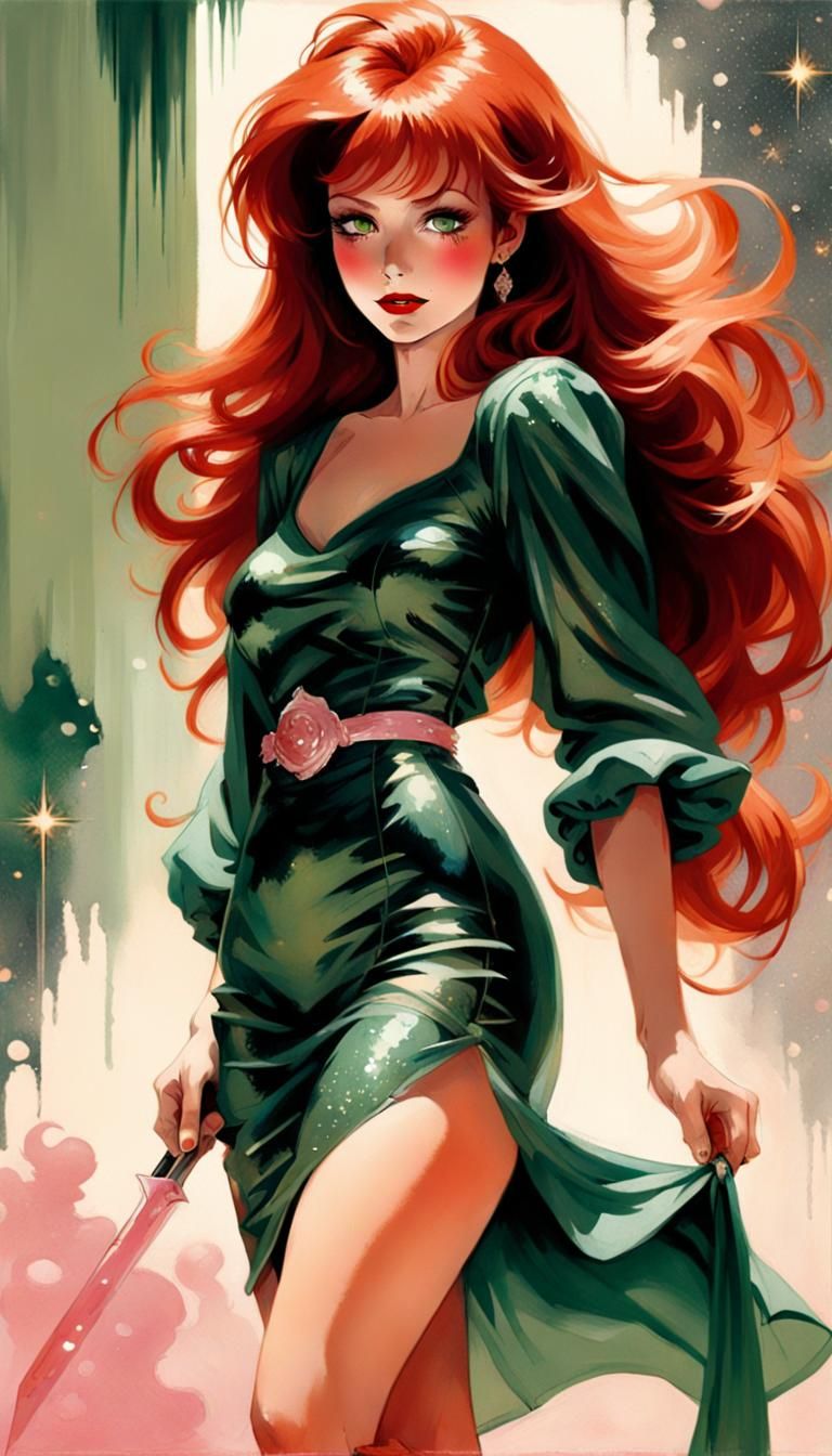 Lina inverse going to a party