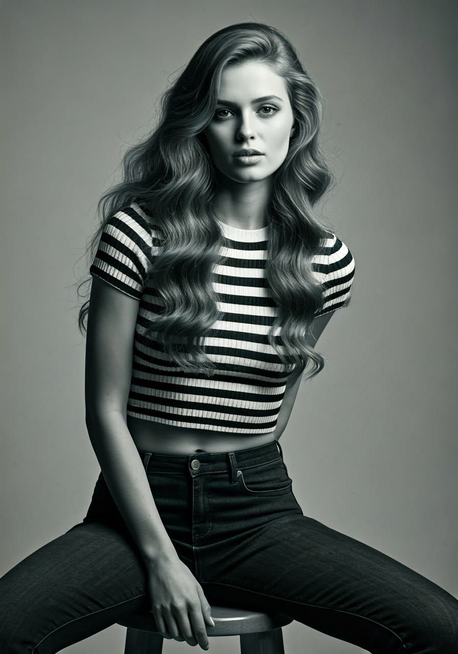 Timeless Elegance in Black and White