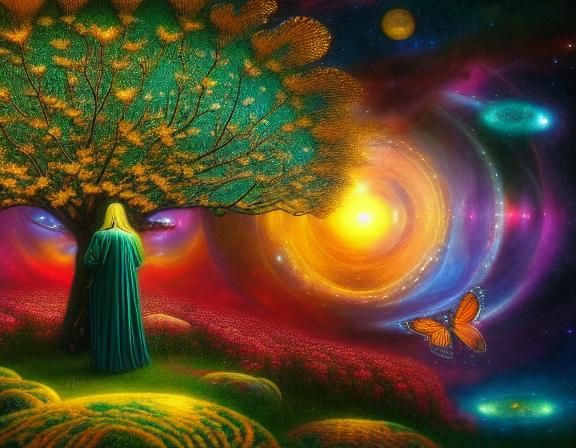 Fairytale Carvings: Dreamlike Artwork in Rich Colors