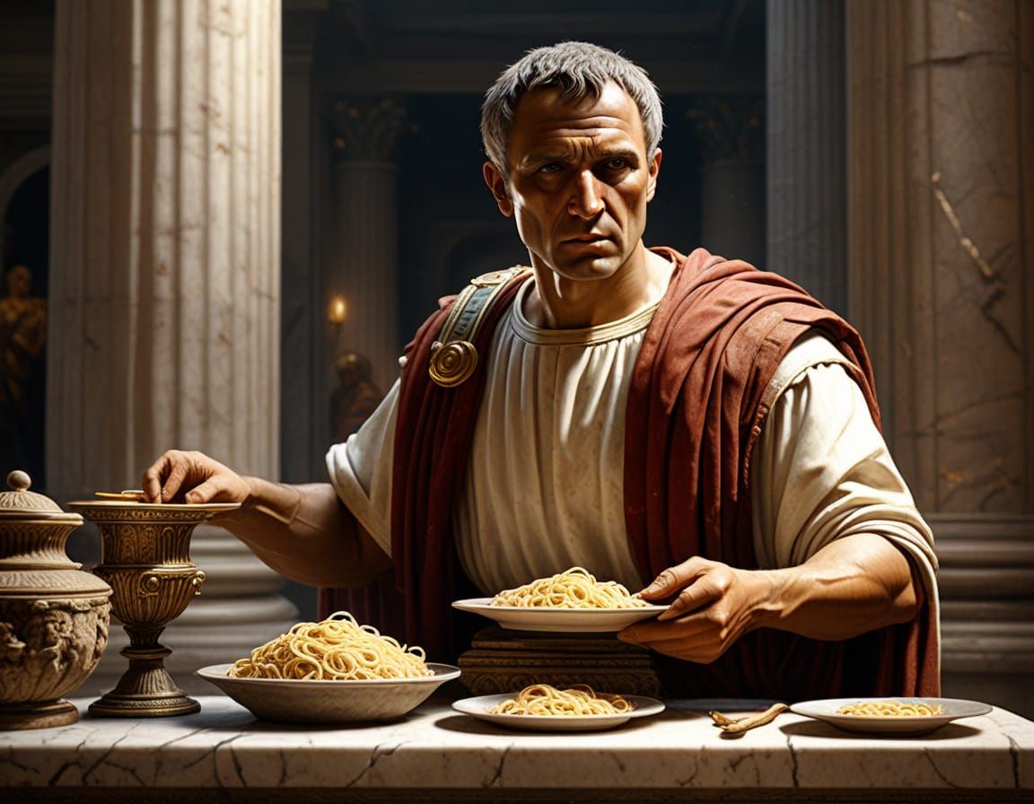 Caesars noodles...
