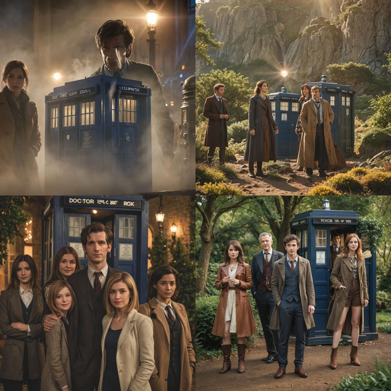 Doctor Who RPG Characters: Professional Photography