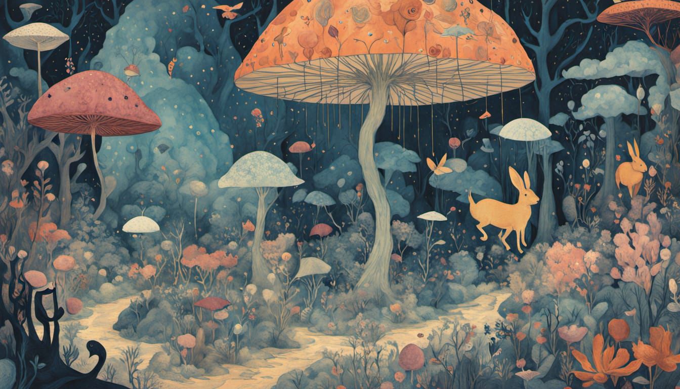 Enchanted Forest: Alice in Wonderland Inspired Whimsy