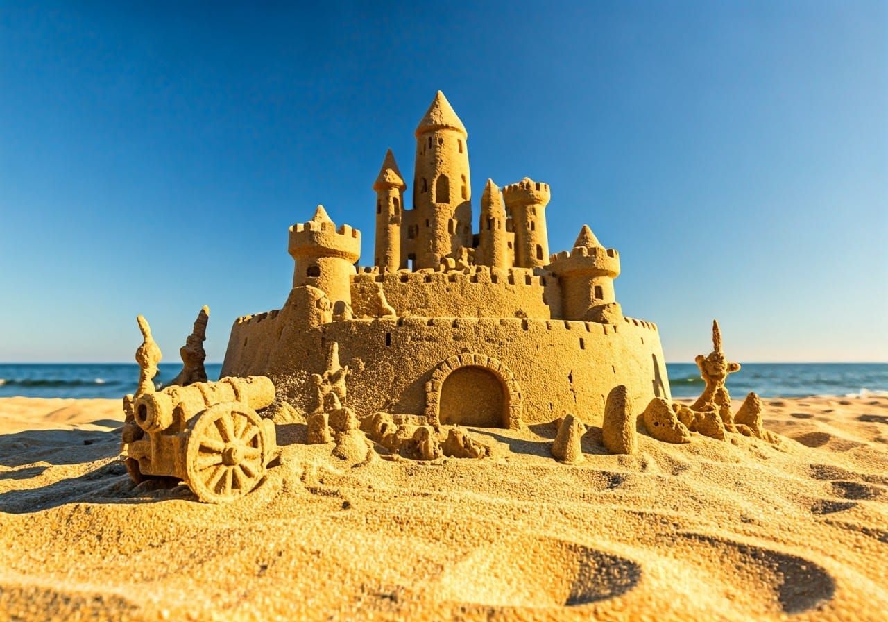 Sandcastle Kingdom: Battle on the Beach