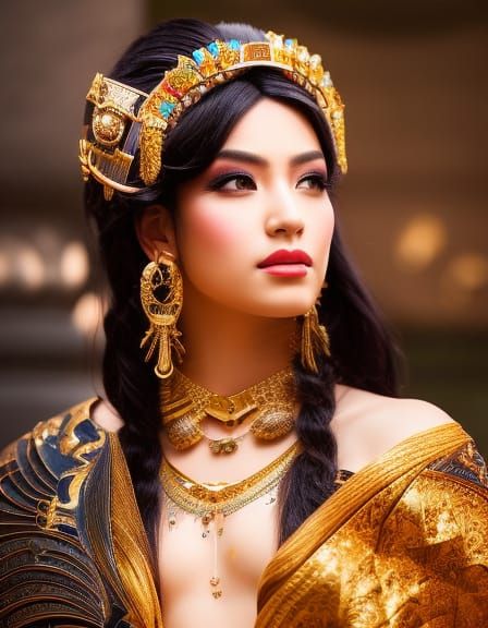 A beautiful Egyptian Queen