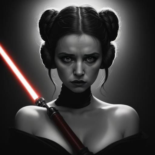 Sith Princess Leia took after her father, but call her a daddy's girl at your own risk