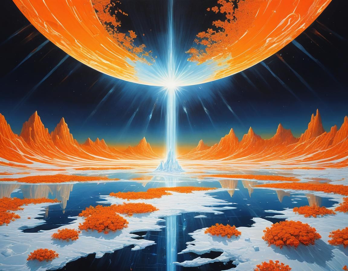 Ethereal Abstract Floral Art in Ultra HD