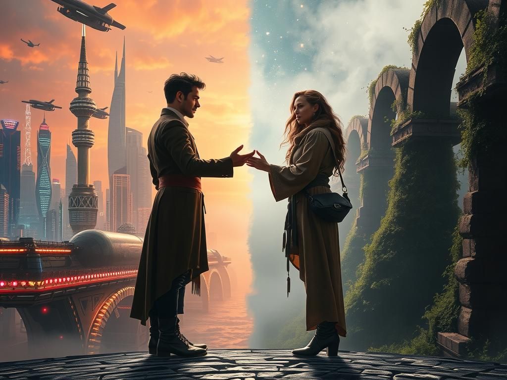 Lovers Across Time: Futuristic Sci-Fi Meets Forgotten Past