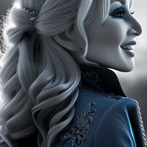Dolly Parton and Elsa Fusion Portrait