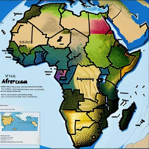 AI Interpretation of Africa