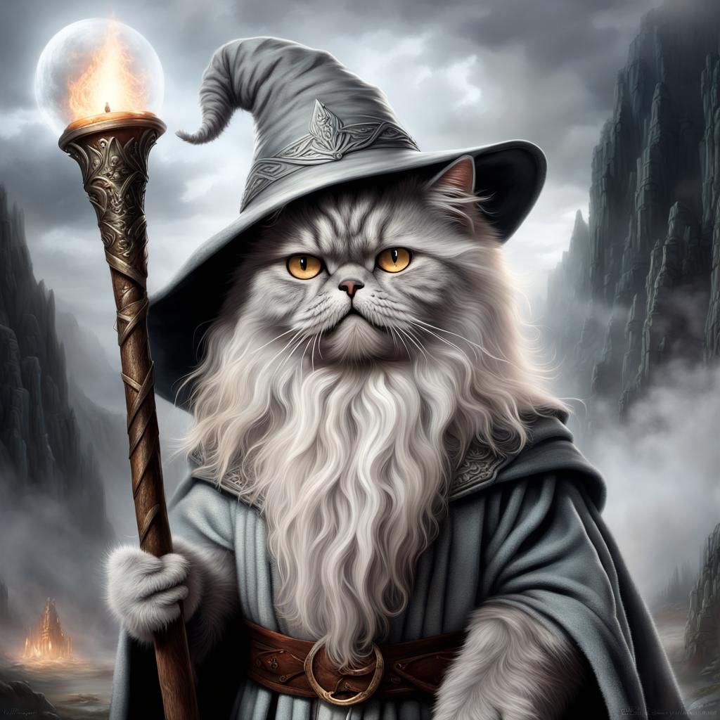 You shall not pass... unless you give me some treats!