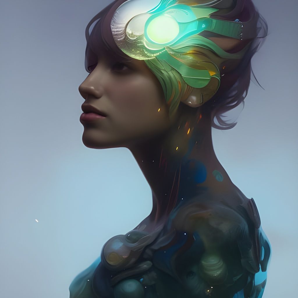 Detailed Portrait of a Utopia Creature