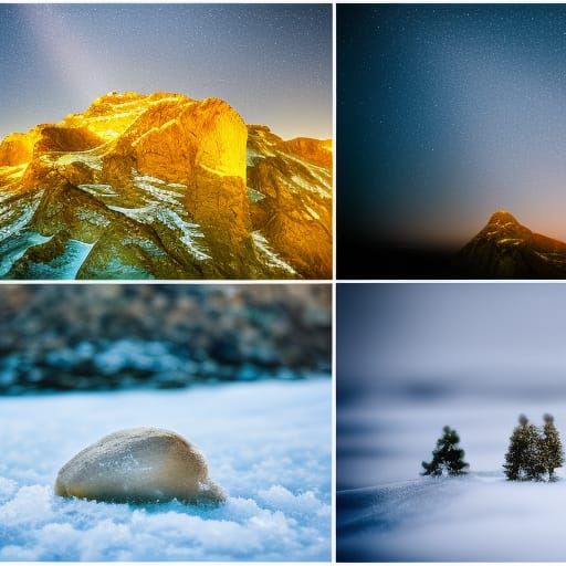 Stunning Polar Landscape in Sharp Focus