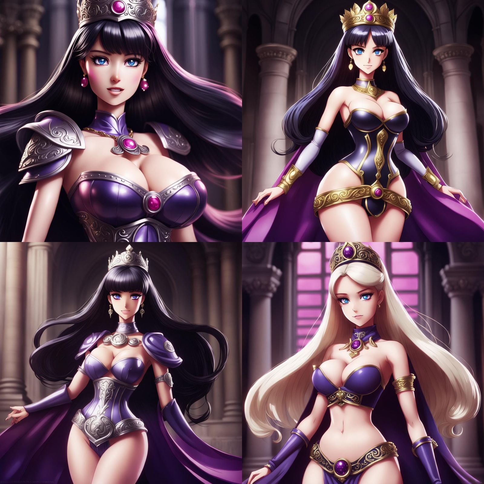 Dark Anime Barbie Athena Princess
