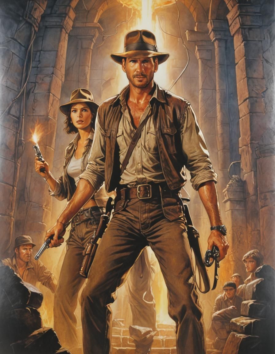 Indiana Jones and The Tower of Destiny: Movie Poster