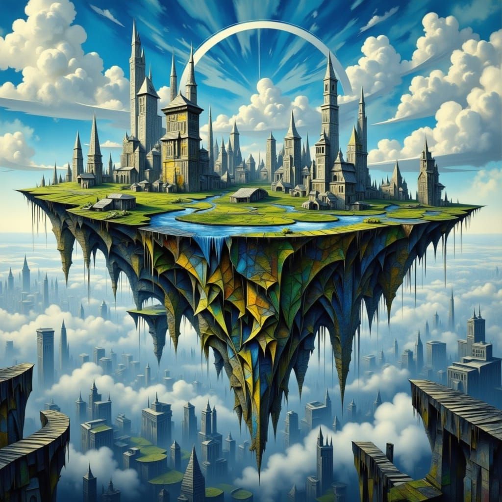 Floating Islands in the Sky