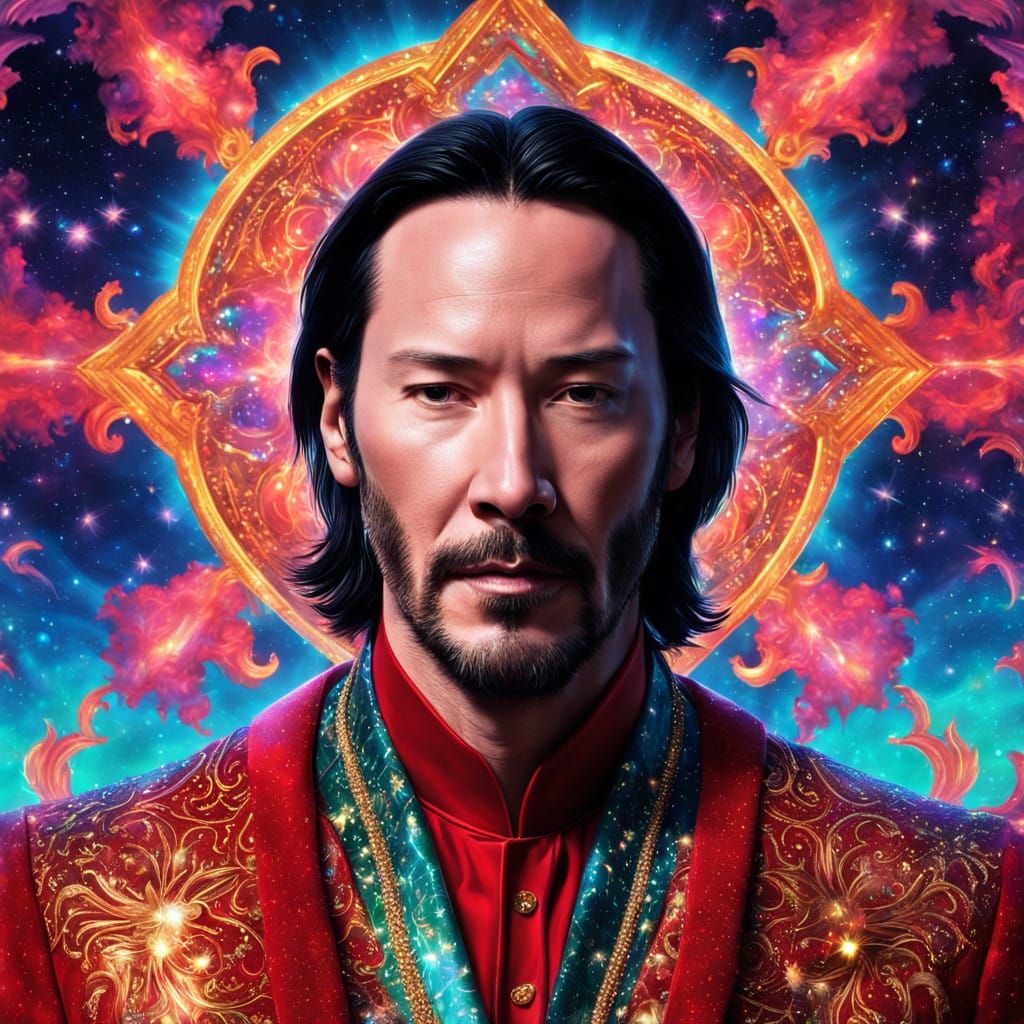Keanu Reeves as Cosmic Mystic