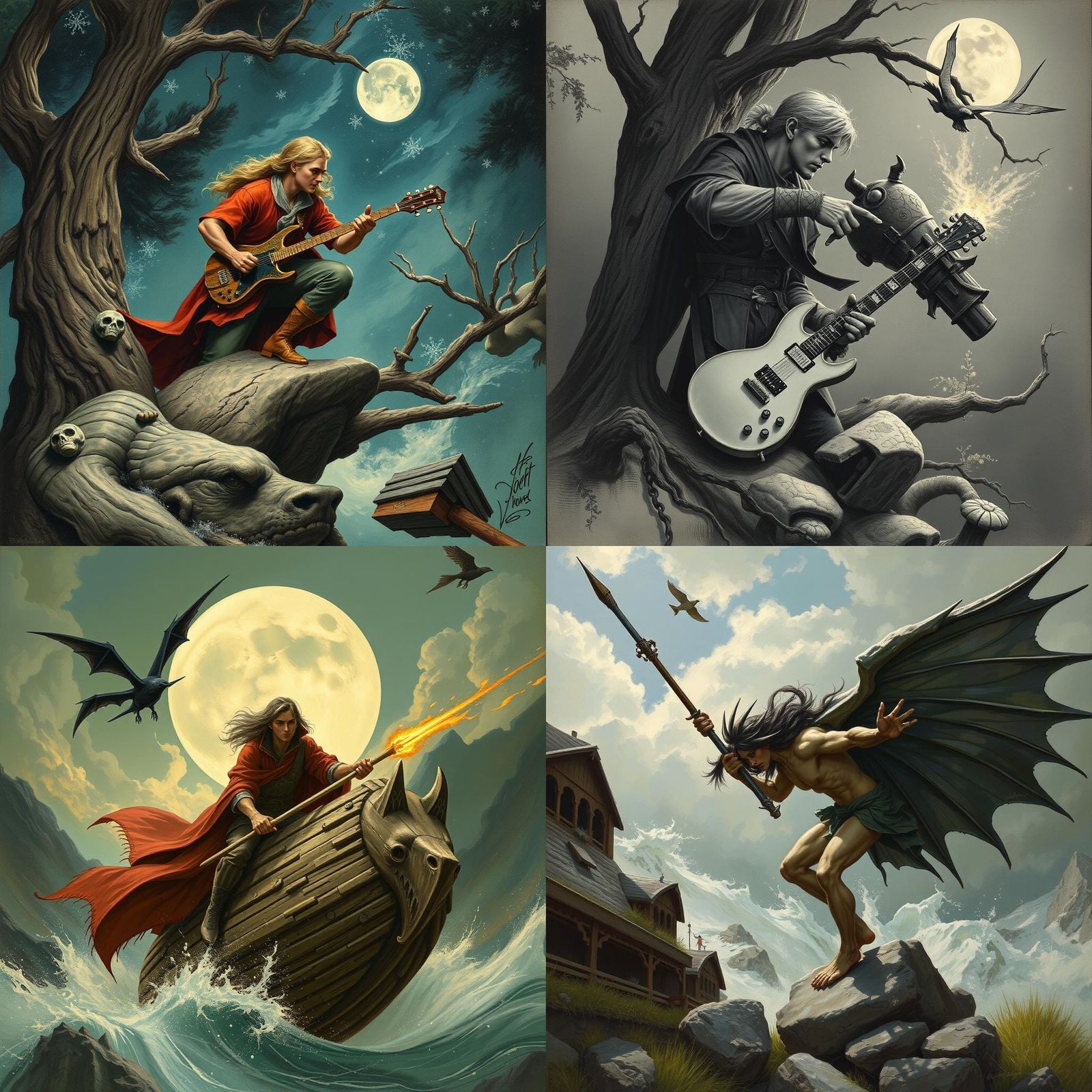 Fantasy Art in Todd Lockwood Style