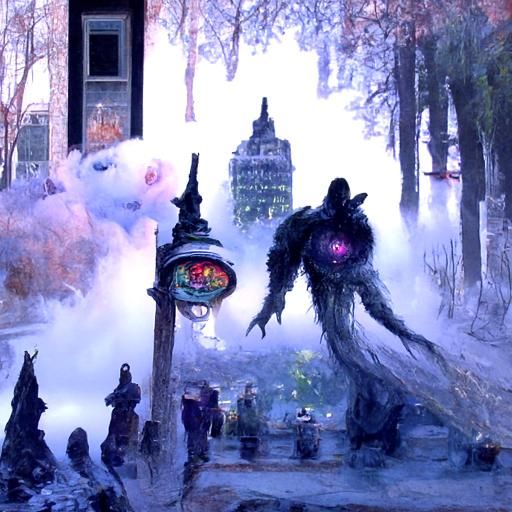 Three-Headed Monster in the City