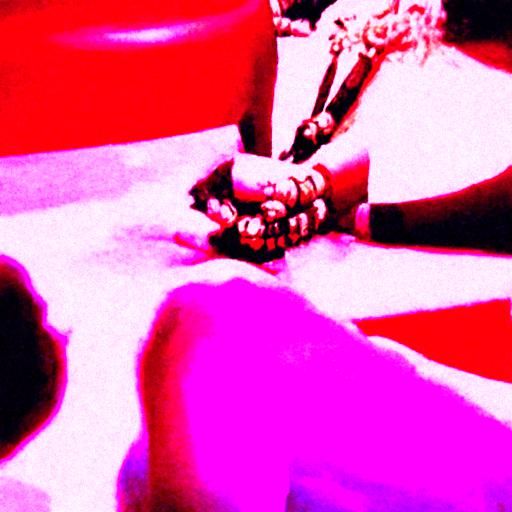 Cleopatra and Marie Antoinette Arm Wrestling: Maximalist Art