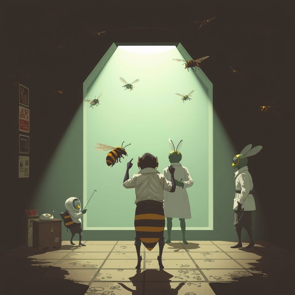 Hive Asylum: Newcomers and the Loss of Individuality