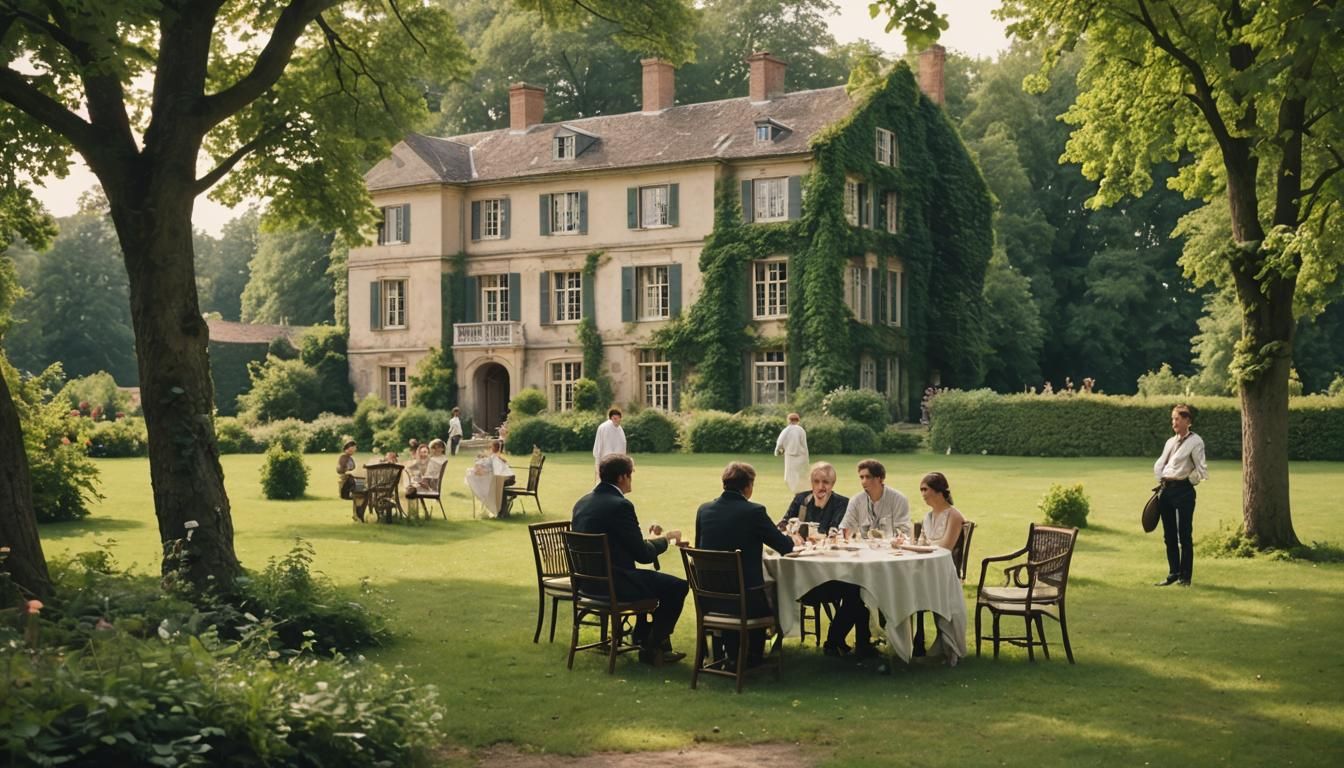 18th Century Manor House Coffee Gathering