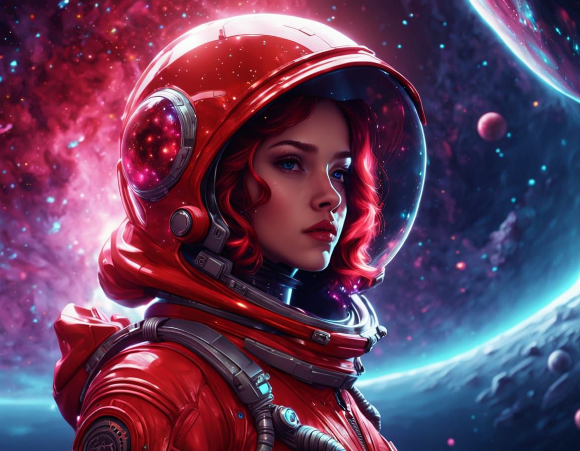 Little Red Riding Hood's Sci-Fi Space Walk