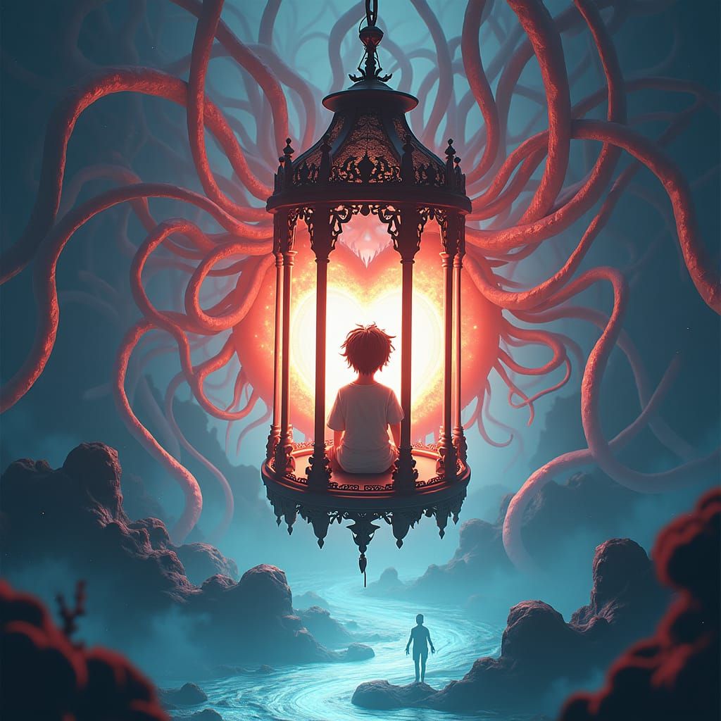 Boy in Cage: Heart of Supernatural Being