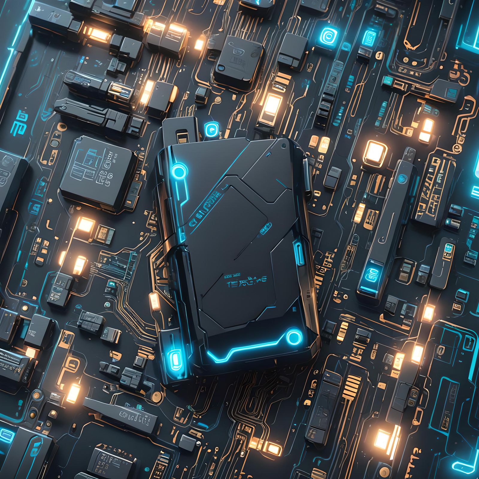 Futuristic Flash Drive: A Glimpse into Tomorrow