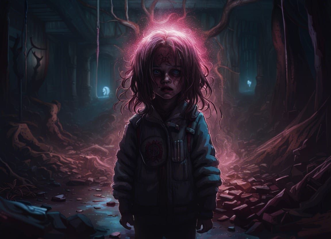 Childhood Interrupted sinister  horror horror glitchcore dre...