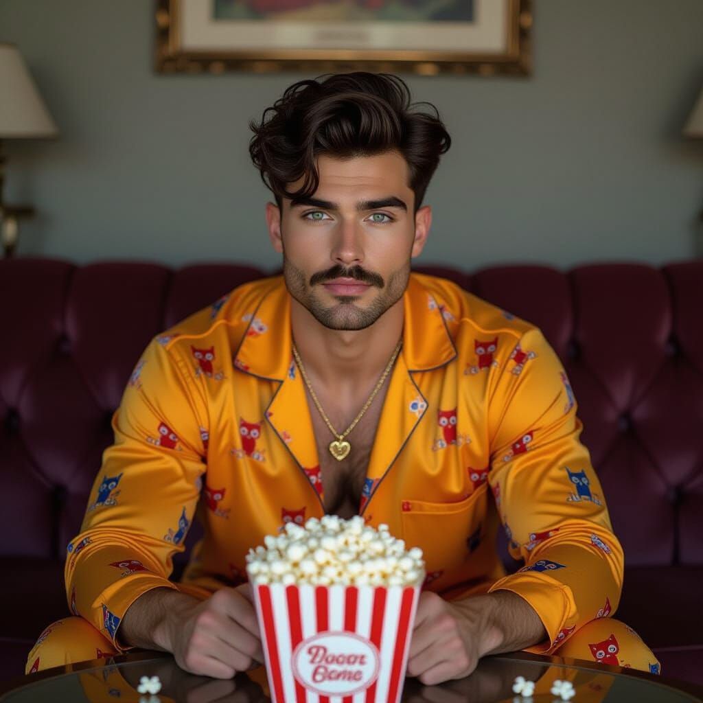 PAJAMAS AND POPCORN