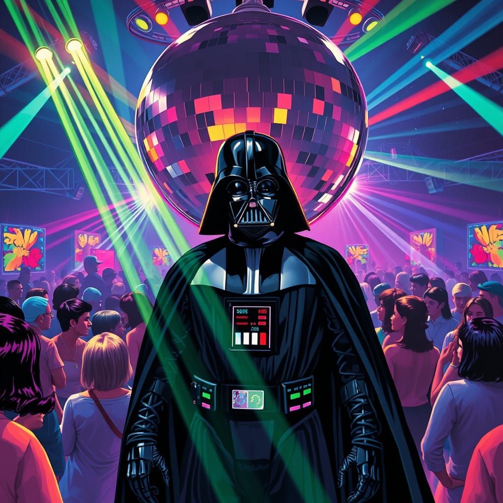 Dark Lord Shines in 70s Disco