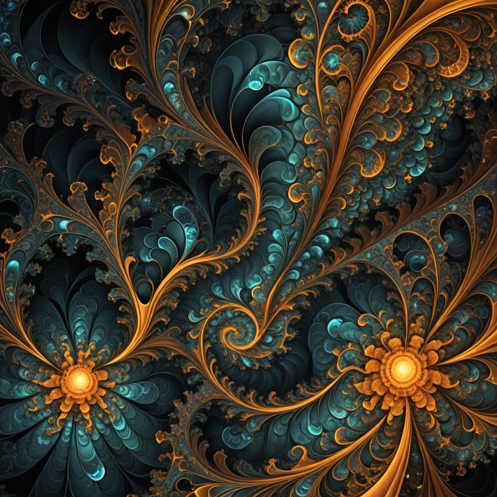 Fractal Art: Order and Chaos in Abstract Philosophical Desig...