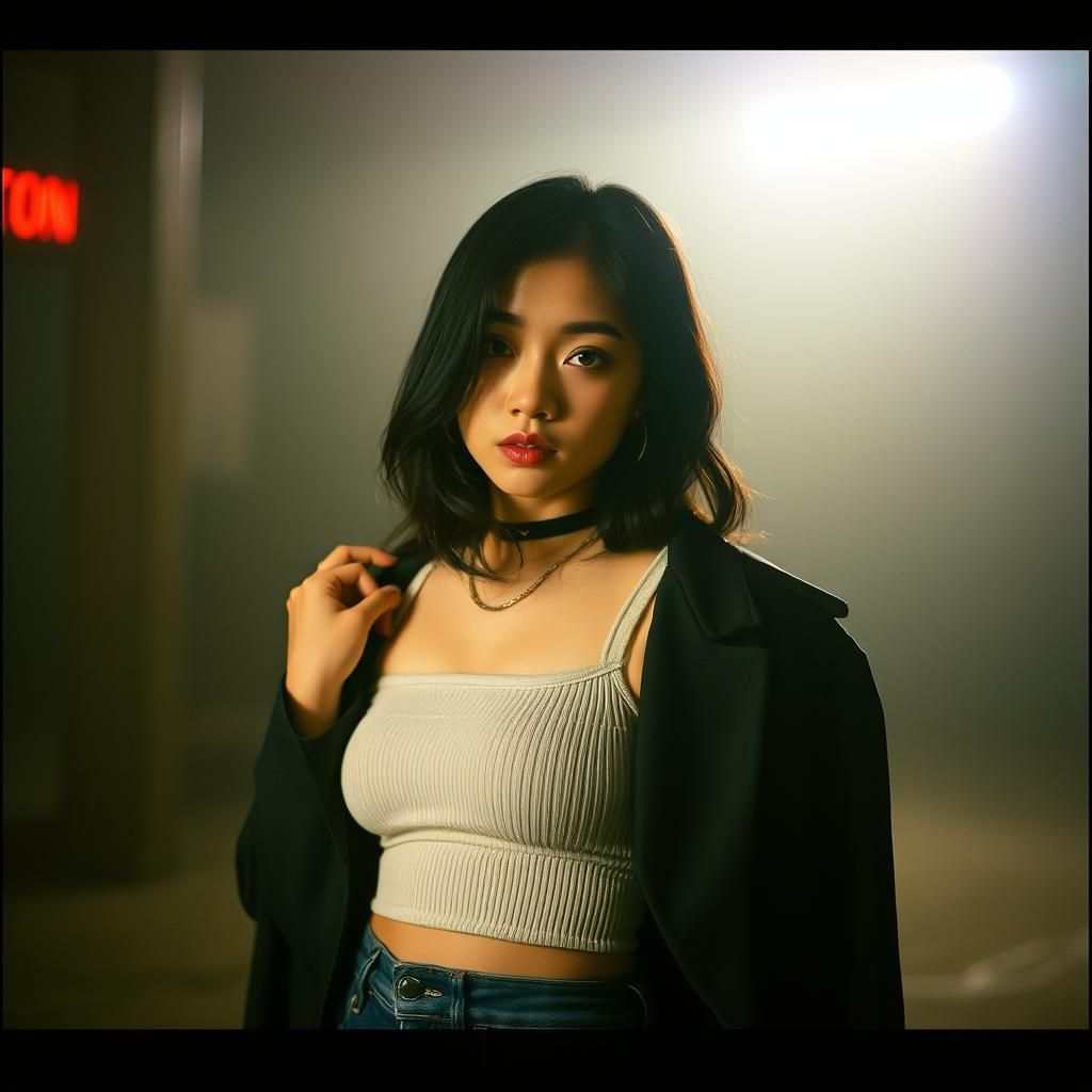 Jennie of Black Pink: Cinematic 35mm Portrait